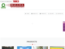 Tablet Screenshot of malligafibreglass.com